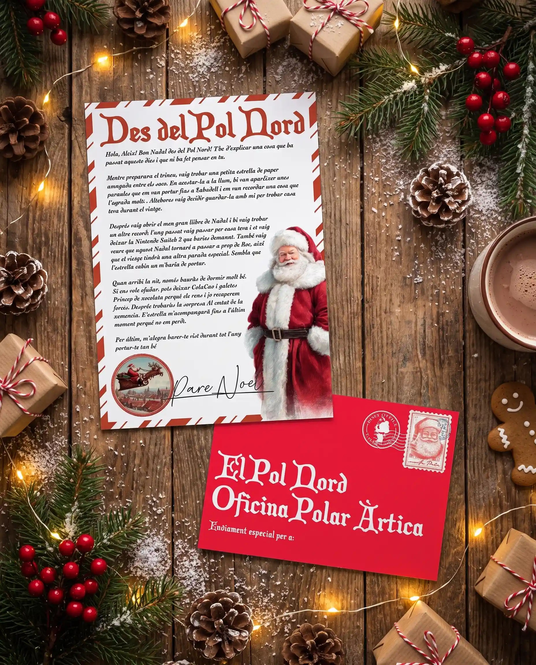 Carta Personalizada Pare Noel - Catalán