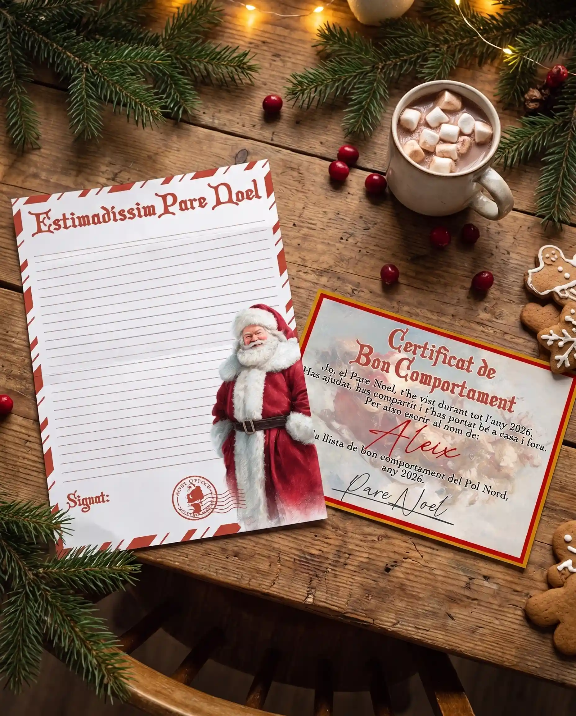Carta Personalizada Pare Noel - Catalán - Imagen 2