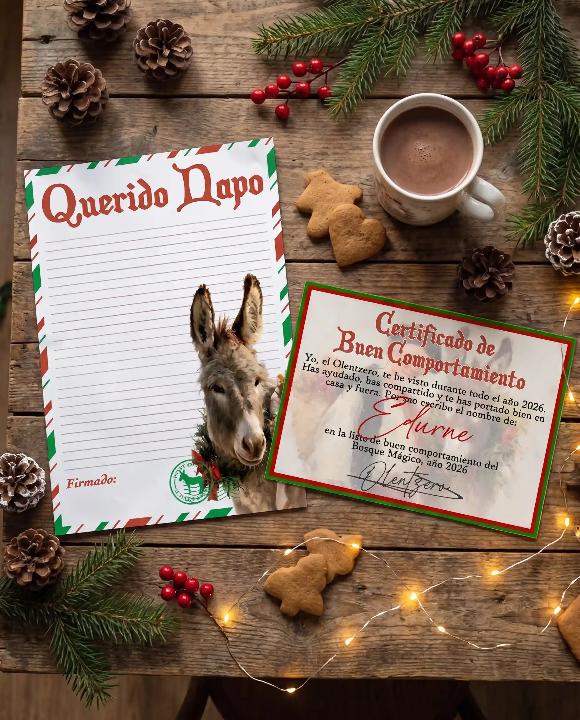 Carta Personalizada Olentzero - Castellano - Imagen 2
